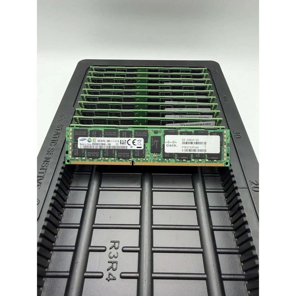 112x Samsung 16GB‎ PC3L-12800R ECC Server RAM Memory - M393B2G70BH0YK0